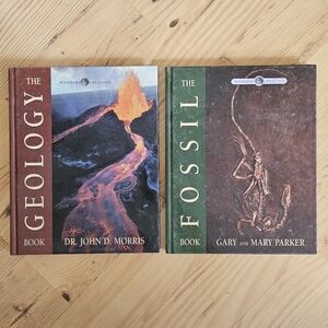 MasterBooks Geology And Fossil Books